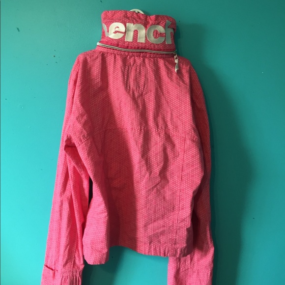 Bench Jackets & Coats Pinkwhite Medium Sized Bench Jacket Poshmark